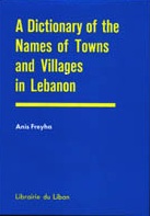 A Dictionary Lebanese Towns & Villages