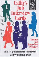 Cathy's Job Interview Cards Cathy's Job Interview Cards