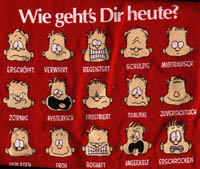 How Do You Feel Today? GermanT-Shirts