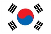 Korea (South) Flag 