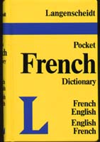 Langenscheidt Pocket French-English Dictionary