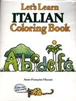 Let's Learn Italian Coloring Book