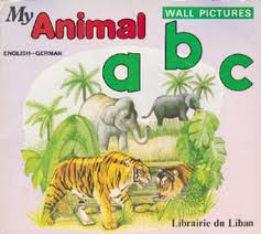  My Animal ABC Wall Pictures (English-German)