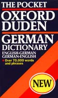 Oxford-Duden Pocket German Dictionary