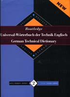 Routledge Technical Dictionary Vol. 2 (English/German)