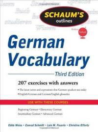 Schaum's Outline Series - German Vocabulary