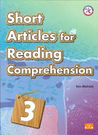 Short Articles for Reading Comprehension 3, w/CD