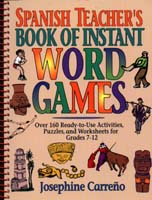 Spanish Teacher's Book of Instant Word Games