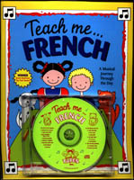 Teach Me French Book & CD